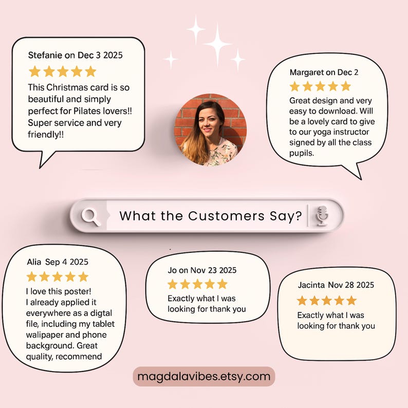 Pilates Reformer Birthday Card, Pilates Gift for Instructor or Mentor, Pilates Teacher Gift, Reformer Pilates Card