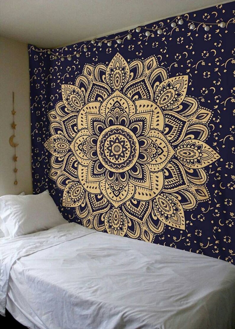 Bohemian Wall Tapestries Yoga Hanging Tapestry Throw Dorm 100 Cotton
