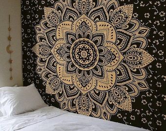 wall hanging mandala hanging Bohemian Wall Tapestries, Yoga Wall Hanging, Tapestry Wall Throw, Dorm Wall Tapestry, 100 % cotton tapestry