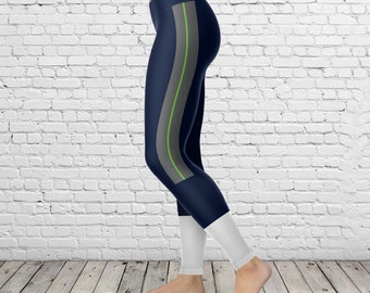 Seattle Football Uniform Athletic Leggings