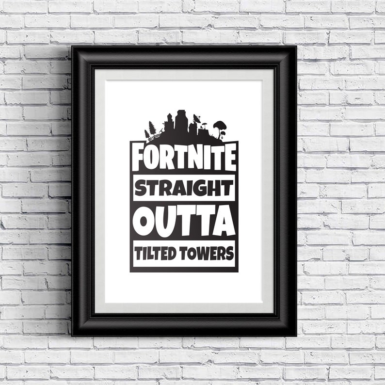 image 0 - straight outta fortnite
