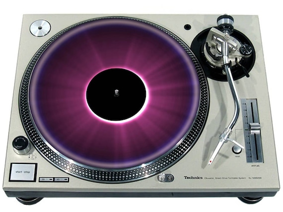 New York Map Slipmat For Turntables - 12 Inch Felt DJ Scratch Pad For Record Players