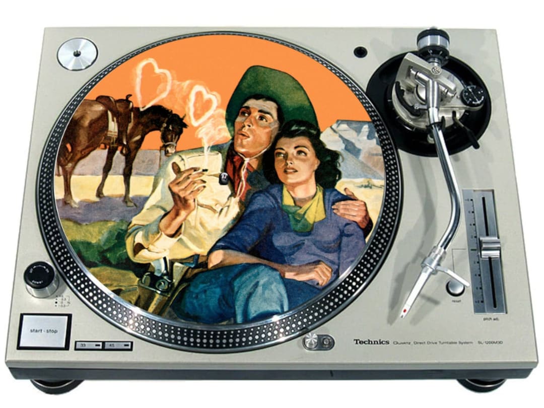 Slipmat Slip Mat Scratch Pad Felt for Any 12 or 7 LP DJ Vinyl Turntable