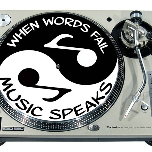 Custom Turntable Slipmat ONE 12 or 7 LP Etsy