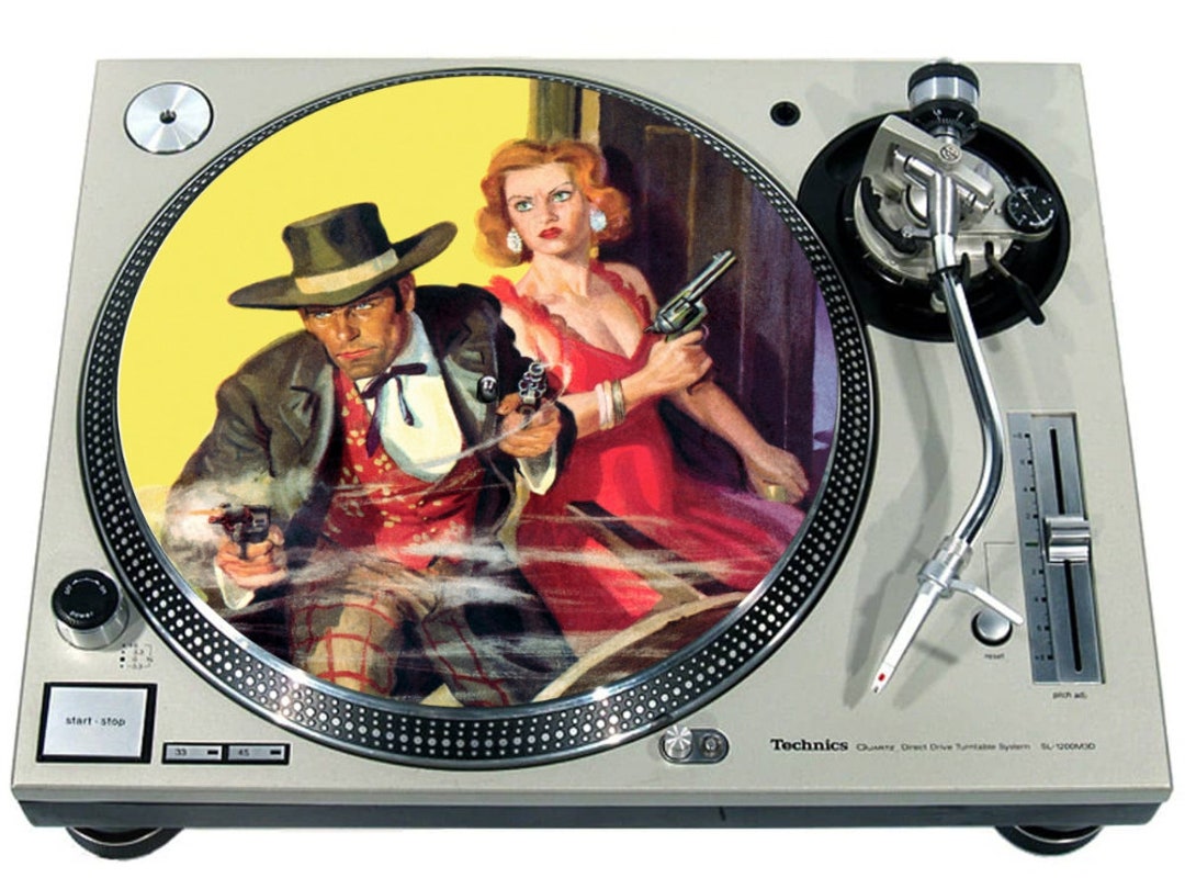 Slipmat Slip Mat Scratch Pad Felt for Any 12 or 7 LP DJ Vinyl Turntable