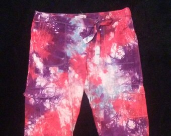Women's Tie Dye Tie Shorts