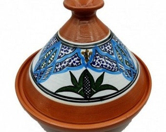 Tajine Pentola Terracotta Piatto Etnico Marocchino Tunisino L 27cm 0907211106