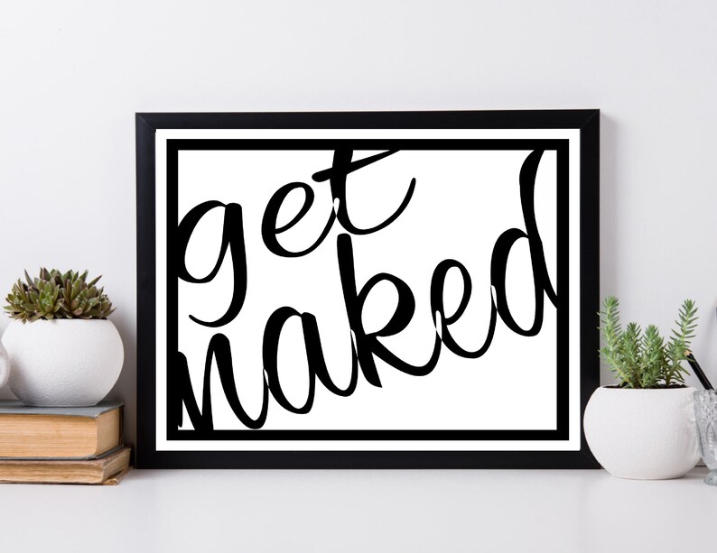 Bathroom Sign Wall Decor Printable Art Printables Hangings Digital