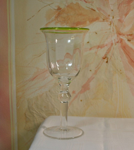 hand blown goblets