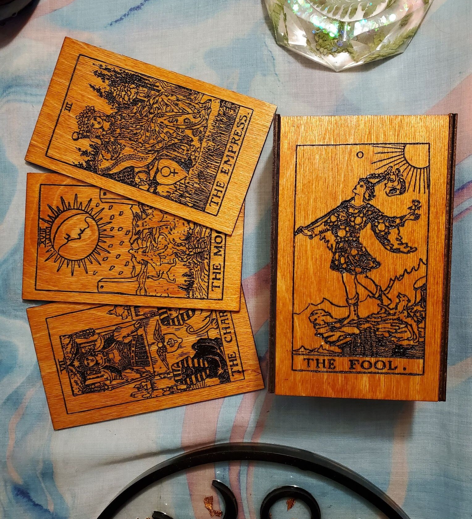 El Diablo Y El Carro Tarot
