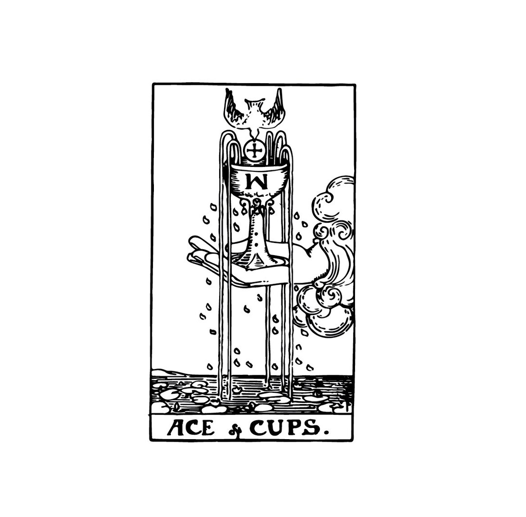 Ace of Cups Riderwaite Digital PDF PNG Download Etsy Ireland Ace of Cups Riderwaite Digital PDF PNG Download Etsy Ireland