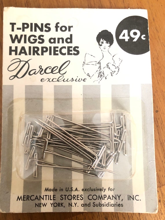 T-pins for Wigs and Hairpieces Darcel Exclusive Made in USA -  Sweden