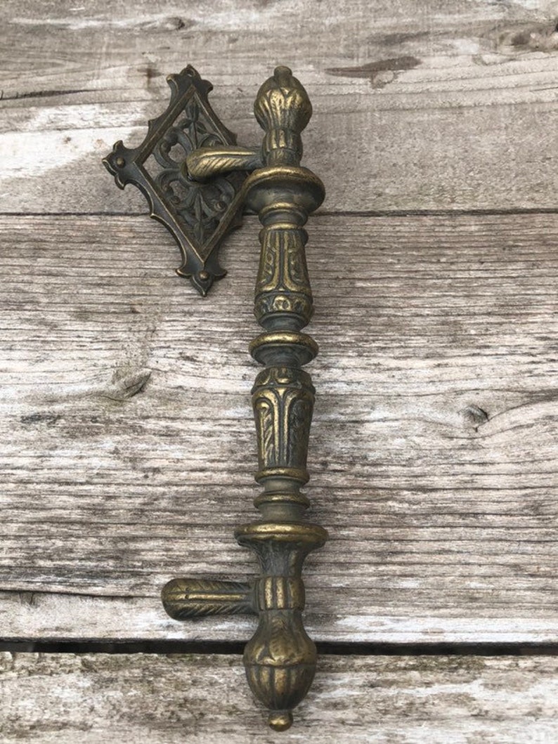 Vintage Door Handle Castle Decor Room Accent Etsy