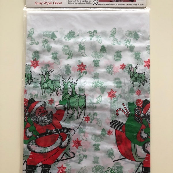 Plastic Table Cloth Etsy