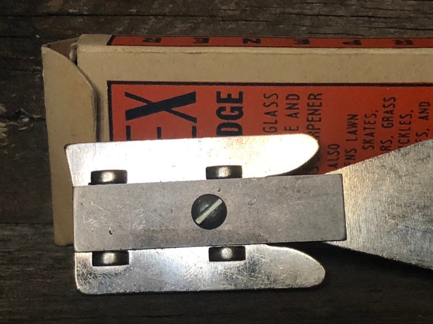 Vintage Apex Glass CutterKnife and Scissors Sharpener in Etsy