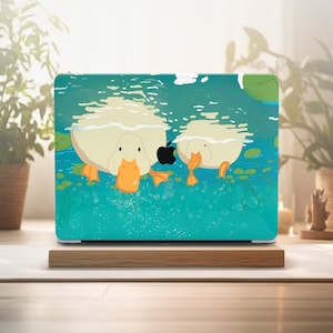 Cartoon Goose Design for MacBook Case Cute Duck for MacBook Air 13 Case Duck Shell for MacBook Pro 15 Case MacBook 12 Hard Case