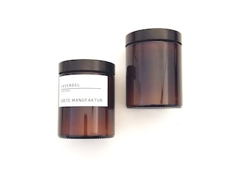 SOY WAX CANDLE - LAVENDER | Calming scented candle