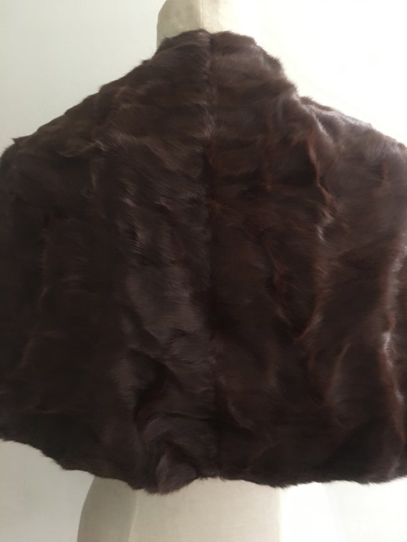 Thin vintage fur wrap - Gem