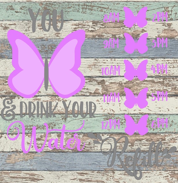 Free Free 179 Butterfly Water Tracker Svg SVG PNG EPS DXF File