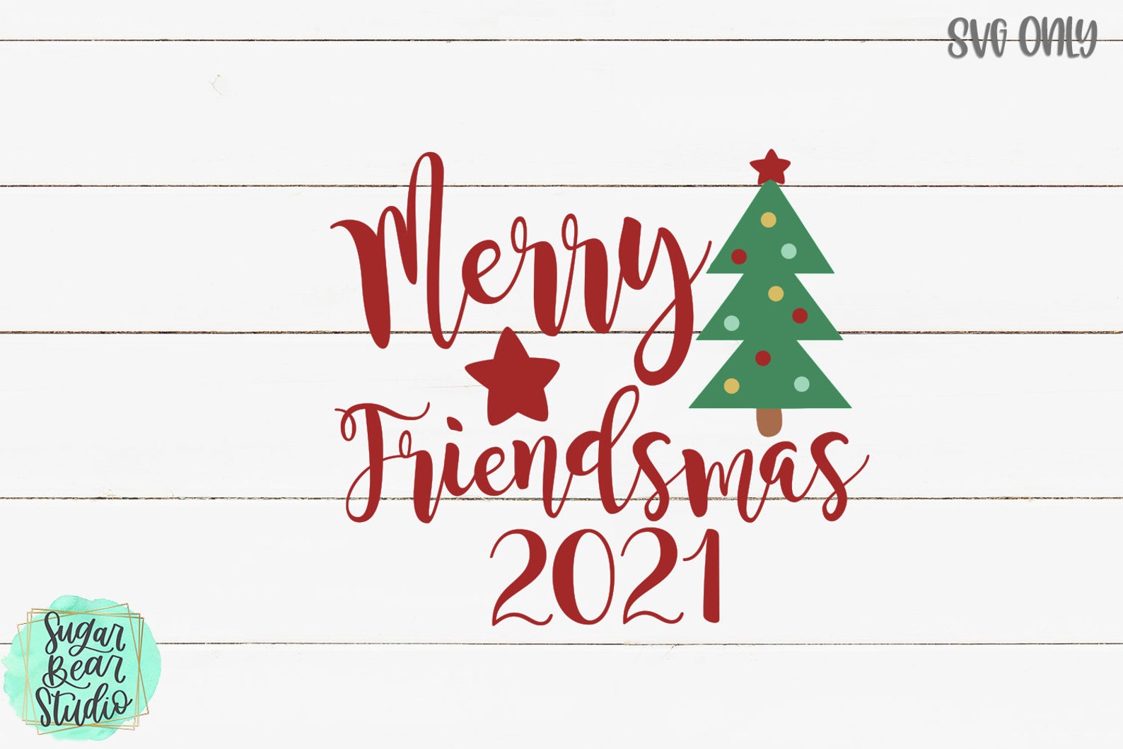 Merry Friendsmas 2021 SVG Friends SVG | Etsy