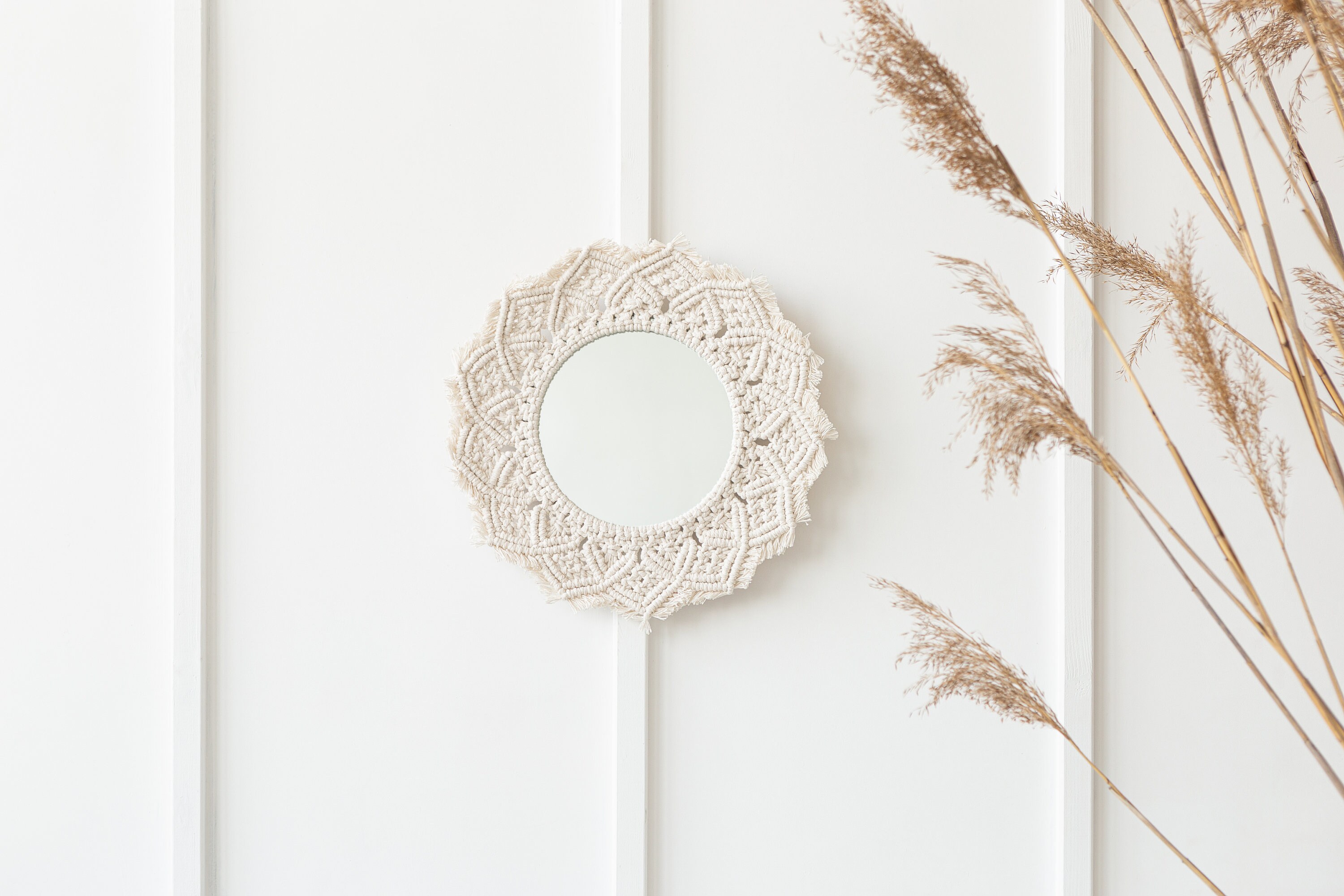 Corde Macramé 3mm 200m - Fil Coton Recyclé Oeko-Tex - Idéal Décoration Boho & Bricolage Créatif