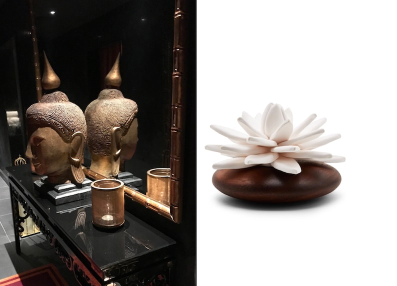 Oil Diffuser Lotus Flower Spa Fragrance Diffuser Natural Etsy