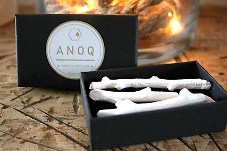 Bamboo stems gift box to perfume, aromatic diffuser to perfume. With gift box. ANOQ Collection image 1