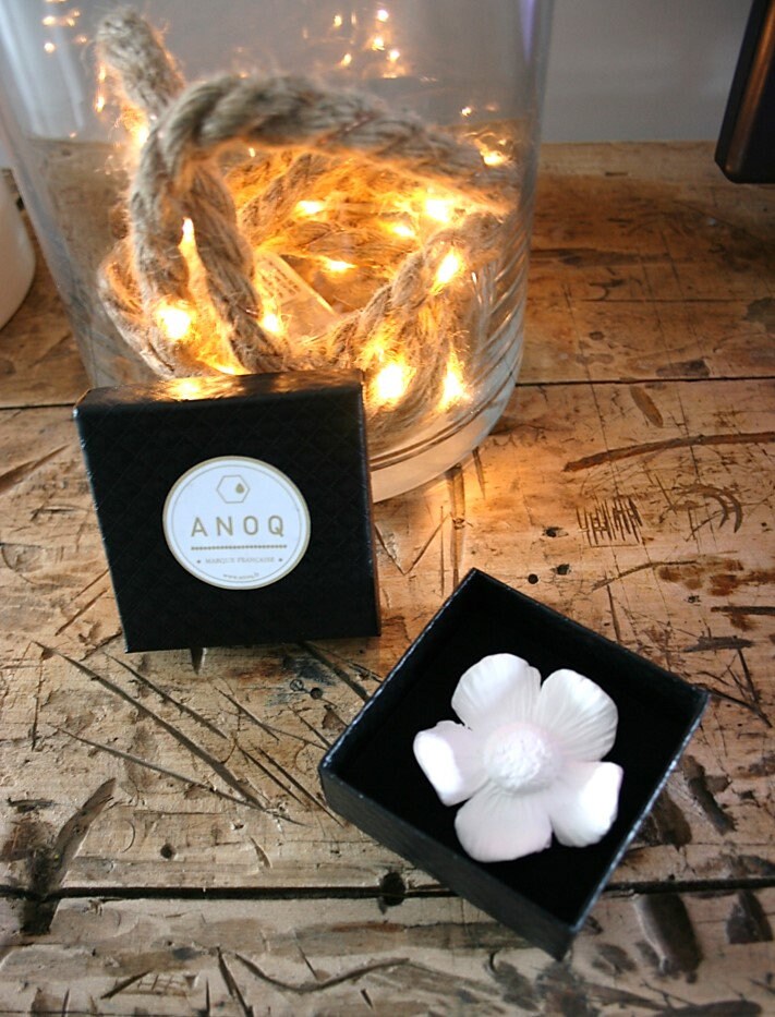 Diffusore di aromi a forma di fiore per l'inaugurazione della casa, olio essenziale, stile C