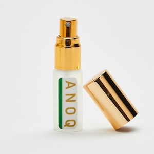 Fragancia para el hogar, aroma a té verde y cítricos, spray concentrado para difusor aromático, botella con pulverizador de 5 ml, vidrio esmerilado. ANOQ