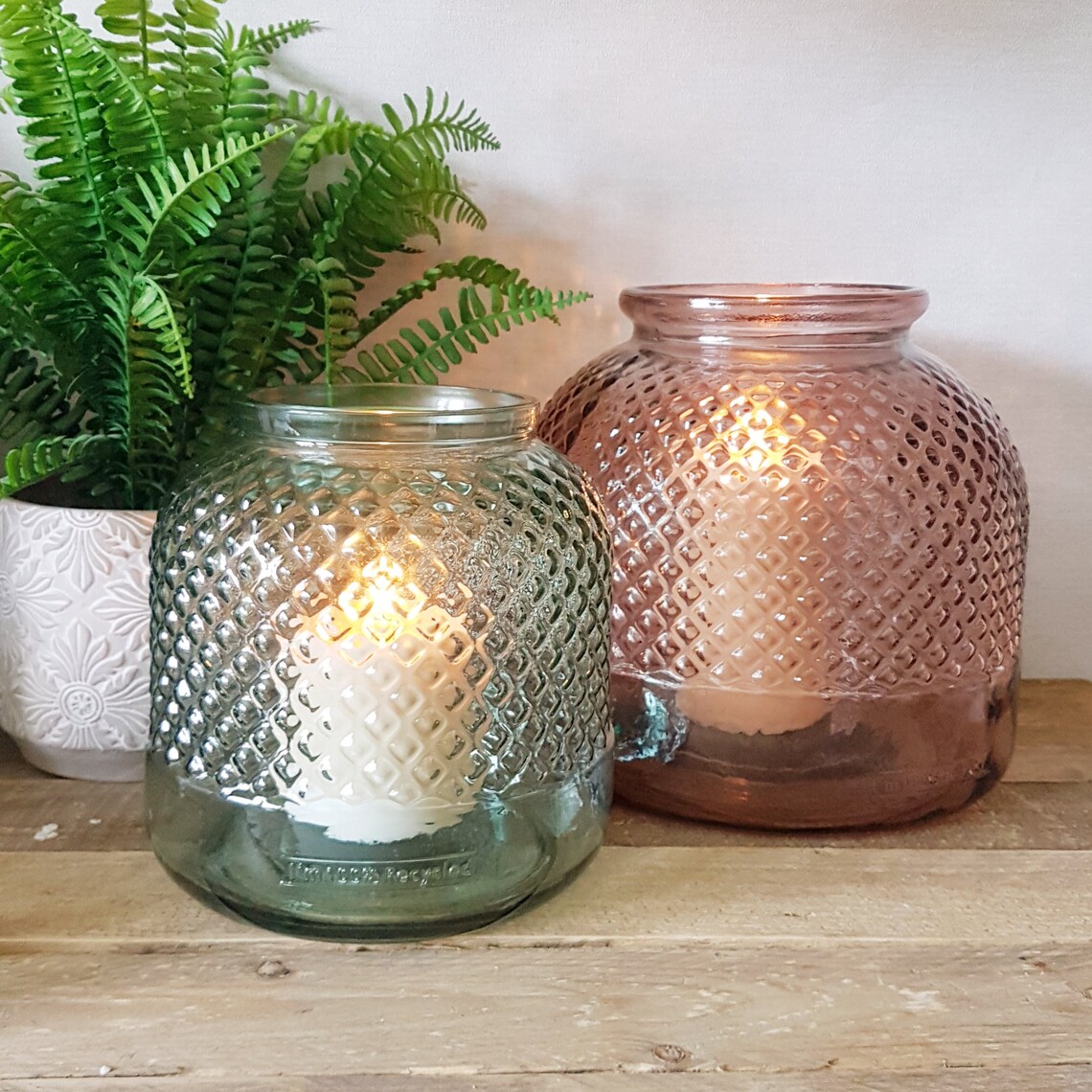 Hurricane Lantern Candle Holder 2 sizes 3 colours available Etsy