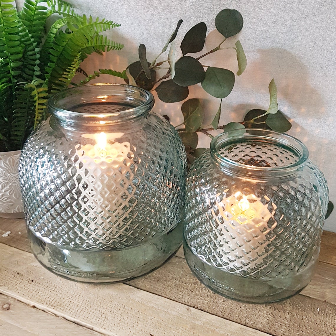Citronella Pillar Candle Citronella Candle Recycled Wax Etsy