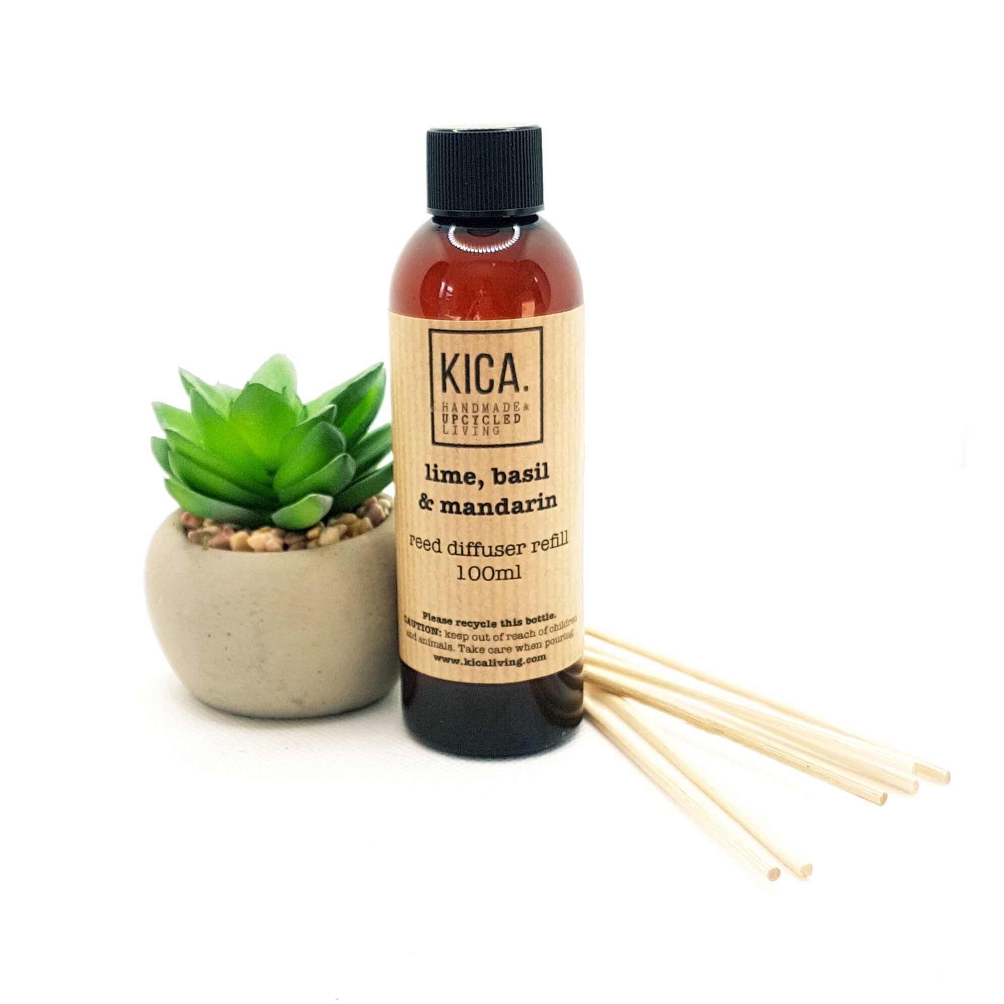 Lime Basil Mandarin Reed Diffuser Refill Reed Diffuser Oil Etsy