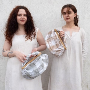 furoshiki bag, tote origami bag, knotted bag, japanese bag