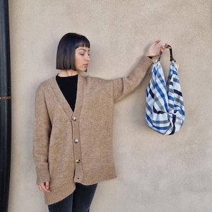 Furoshiki. furoshiki bag. Leather strap or wooden handle