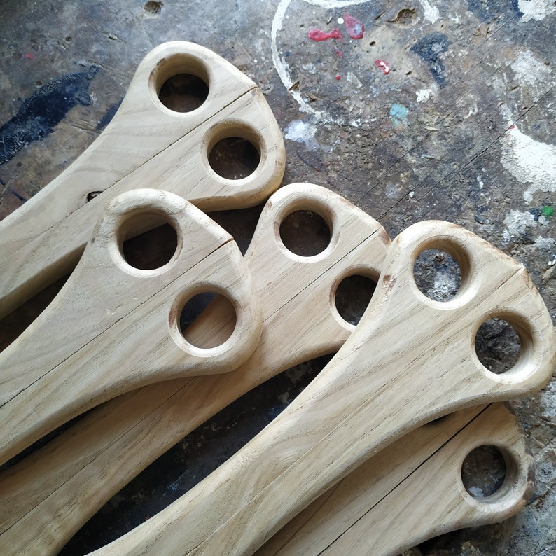 Wooden handle for furoshiki immagine 1