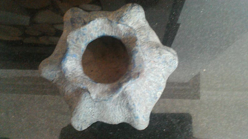 Handmade, one-of-a-kind clay pod pot image 2