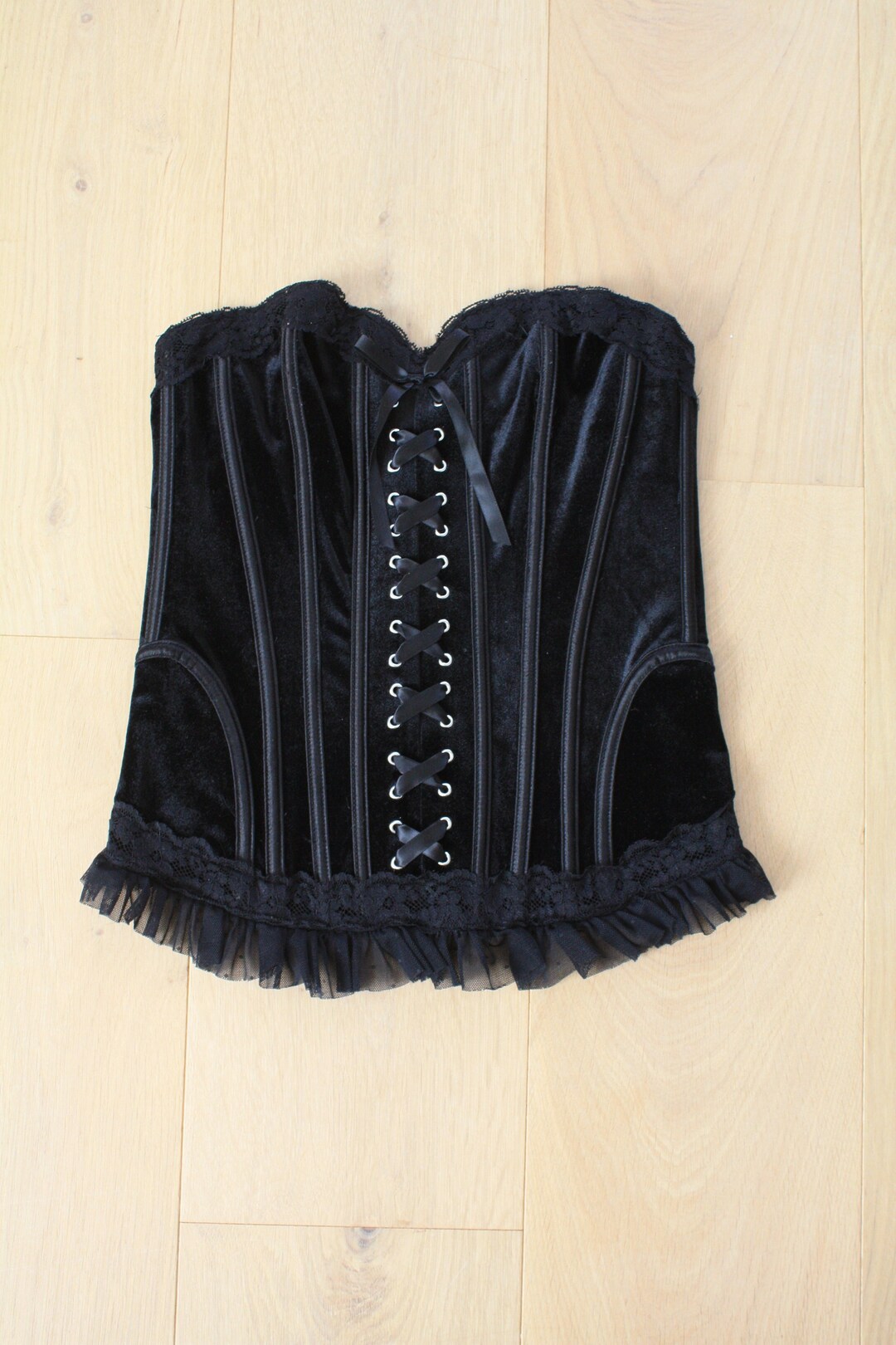 Black Velvet Corset main image 0