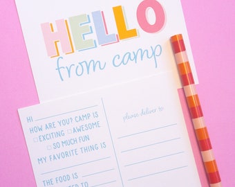 Camp Postcards | Camp Stationery