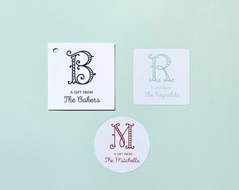 Personalized Gift Tags | Gift Stickers