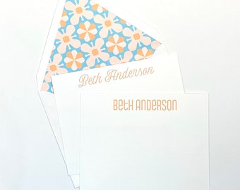 Personalized Notecards with Lined Envelopes | Personalized Notecards