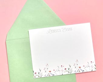 Floral Stationery | Personalized Stationery