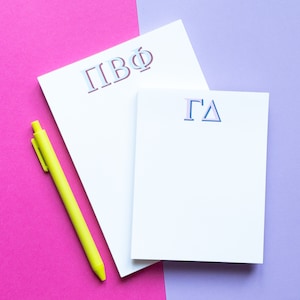 Sorority Blocco note / Blocchi note personalizzati