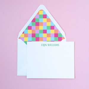 Lined Stationery Set | Personalized Notecards