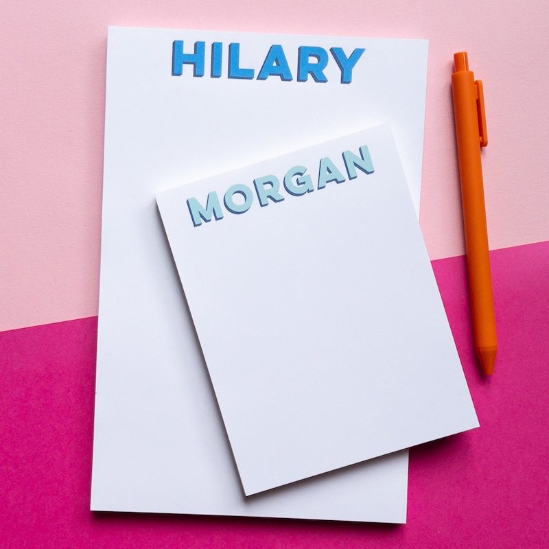 Personalized Notepads - Etsy