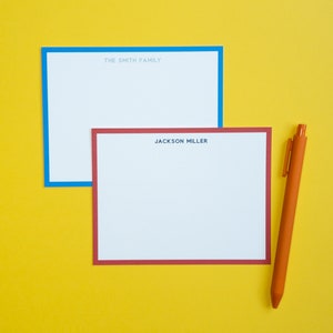 Simple Font Stationery | Personalized Stationery