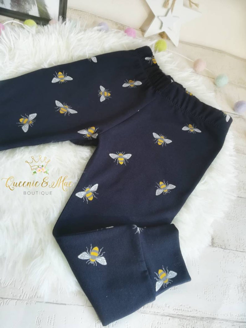 baby bee leggings