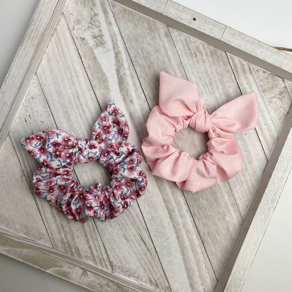 Bow Scrunchies (Set of 2)