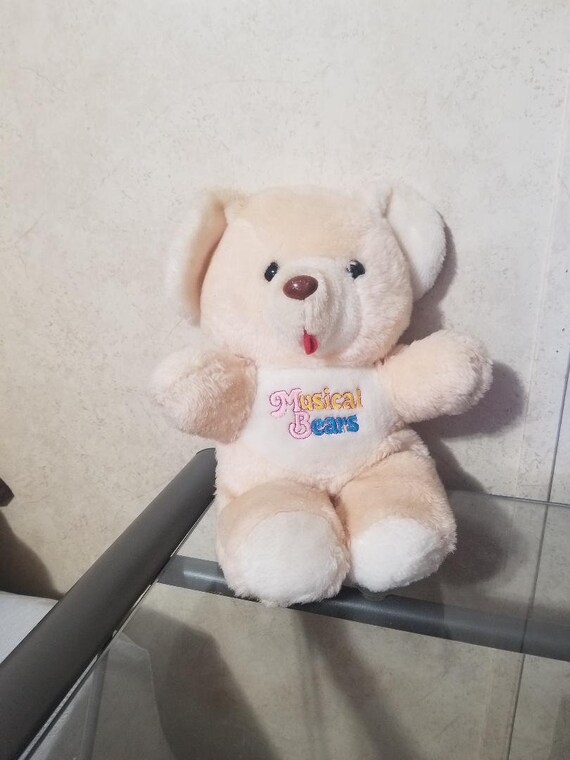 wind up musical teddy bear