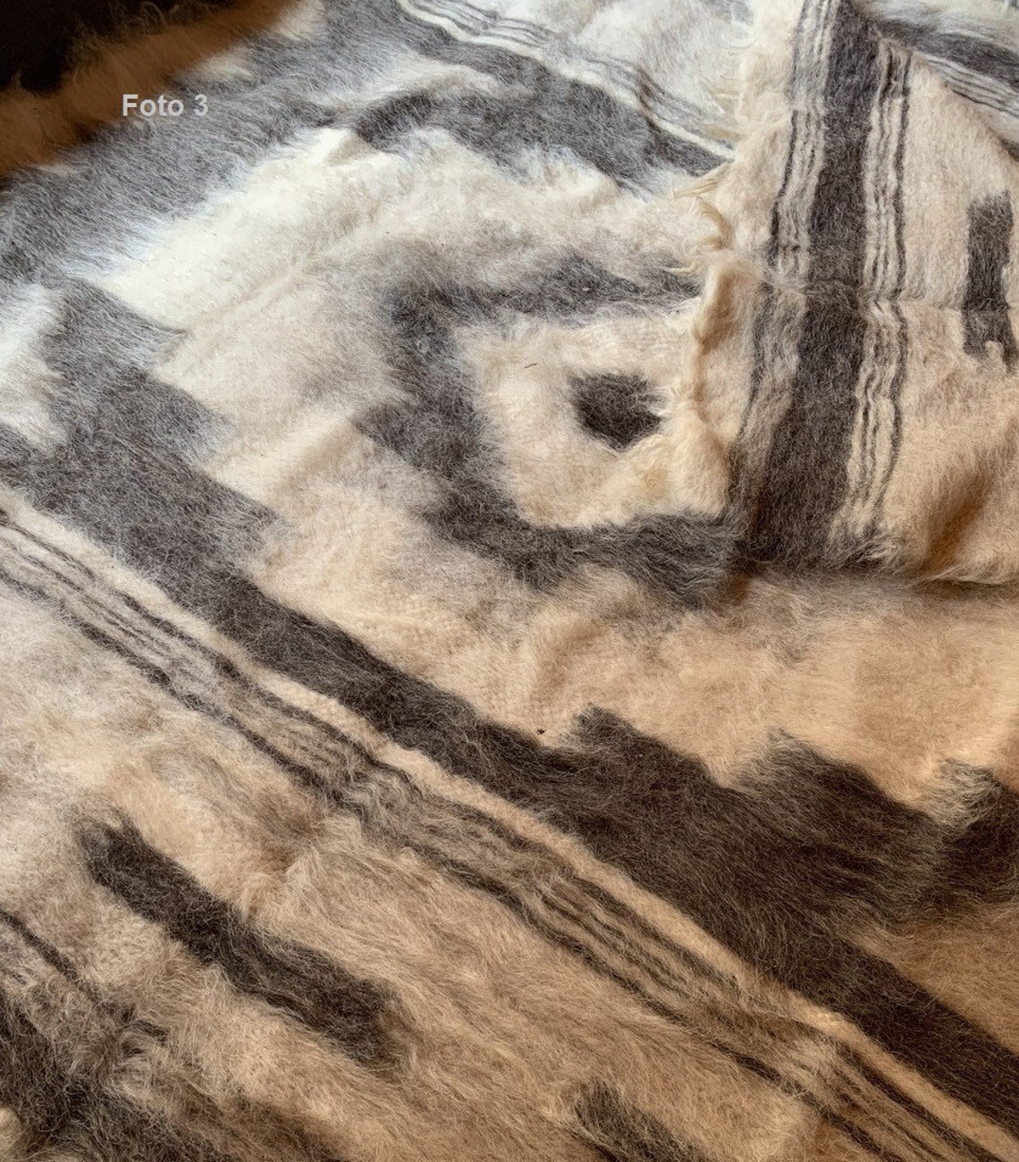 Wool Blanket 100 ORGANIC Handmade Warm wool blanket blanket Etsy