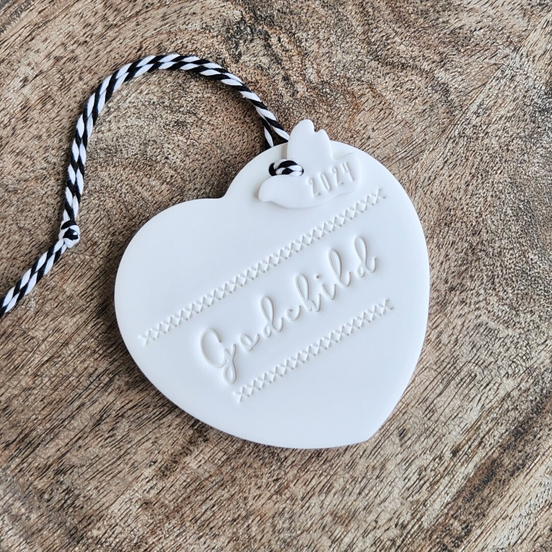 Godchild Christmas Ornament 2024 Goddaughter Ornament 2025 Gift From